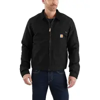 Carhartt Duck Detroit Jacket Men Black XXL