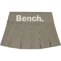 Superdry Logo Pleated Stripe Miniskjørt