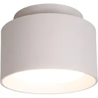 Näve LED-downlight Trimes, Ø 14 cm, hvit, CCT, trinnvis dimbar