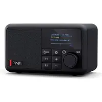 Pinell Radio Compact Bluetooth vekkerklokke DAB+/FM