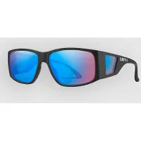 Smith Monroe Peak Matte Black Solbriller svart