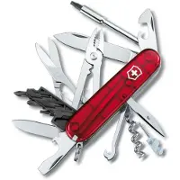 Victorinox CyberTool 34 multiverktøy 1.7725.T, rubinrød