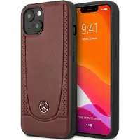 Mercedes MEHCP15SARMRE iPhone 15 6,1" rød/rød hardcase i skinn Urban Bengale