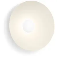 Wever & Ducre LED-vegglampe Clea 2.0 beige Ø 50 cm 2700 K