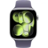 Apple - Bånd for smart armbåndsur - 46mm - S/M-størrelse - purpur tåke - for Watch Hermès Series 12, SE 3, Series 10, Series 11, Series 12, Ultra 3...