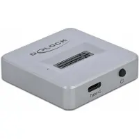 DeLOCK M.2-dokkingsstasjon for M.2 NVMe PCIe SSD med USB Type-C-kontakt