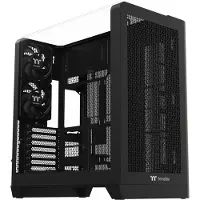 Thermaltake View 390 Air - Mid tower - ATX - sidepanel med vindu (herdet glass) - ingen strømforsyning (PS2) - svart - USB/lyd