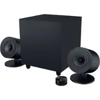 Razer Nommo V2 Pro - Høyttalersystem - for PC - 2,1 kanaler - trådløs - Bluetooth - USB