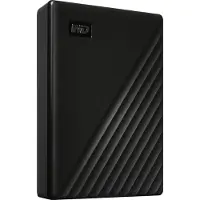 Western Digital WD My Passport WDBPKJ0050BBK - Harddisk - kryptert - 5 TB - ekstern (bærbar) - USB 3.2 Gen 1 - 256-bit AES - svart