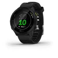 Garmin Forerunner 55 - Svart - sportsur med bånd - silikon - svart - display 1.04 - Bluetooth, ANT+ - 37 g