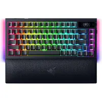 Razer BlackWidow V4 Pro tastatur 75 % trådløst, oransje Gen-3, US International