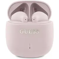 GUESS Printed Classic Logo TWS trådløse hodetelefoner - Rosa