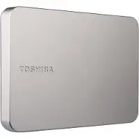 Toshiba Canvio Flex - Harddisk - 1 TB - ekstern (bærbar) - 2.5" - USB 3.2 Gen 1 - varmt sølv