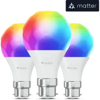 Nanoleaf A60 E22 Smartpære 3 Enheter