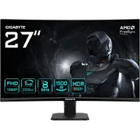 Gigabyte Gs27fca Ek 27´´ Qhd Va Curva 180hz Gaming-skjerm