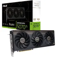 Asus ProArt - OC Edition - grafikkort - GeForce RTX 5070 Ti - 16 GB GDDR7 - PCI Express 5.0 - HDMI, 2 x DisplayPort, USB-C