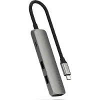 Satechi 4-i-1 - Dokkingstasjon - USB-C / USB 3.2 Gen 2 x 2 - HDMI