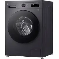 LG F4X1009NMB - Vaskemaskin - Wi-Fi - bredde: 60 cm - dybde: 59 cm - høyde: 85 cm - frontileggelse - 9 kg - 1400 rpm - grafittsvart