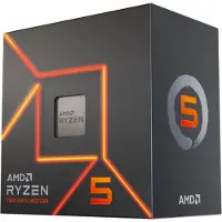 AMD Ryzen 5 7600 - 3,8 GHz - 6 kjerne - 12 tråder - 32 MB cache - Socket AM5 - Box