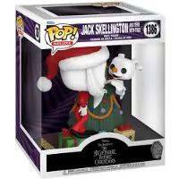 Funko POP! Et Førjulsmareritt Disney Deluxe Jack Skellington Og Zero 30-årsjubileumsfigur