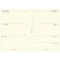 Filofax Refill Personal 2027 uke per oppslag, vertikal, svensk/dansk/norsk