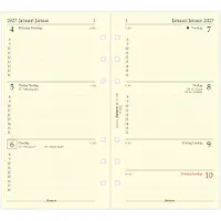 Filofax Refill Pocket 2027 uke per oppslag – vertikal svensk/dansk/norsk