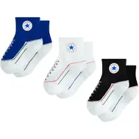 Converse Sokker - 3-pack - Svart/Hvit/Blå - - 12-24 md - Sokker