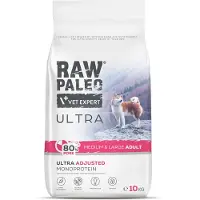 Raw Paleo Ultra Svin Fôr Til Mellomstore Og Store Voksne Hunder 10kg
