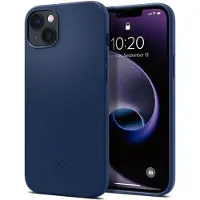 Spigen Mag-etui i silikon med MagSafe for iPhone 14 Plus - Blå