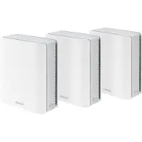 Asus ZenWiFi BT8 - Wi-Fi-system - (3 rutere) - maske Wi-Fi 7, 2.5GbE, 5GbE, 10GbE Multibånd