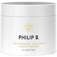 Philip B Peppermint Avocado hodebunnsskrubb 236 ml