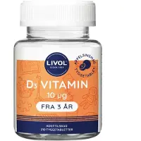 Livol D3-Vitamin 210 pieces
