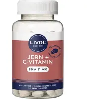 Livol Jern tyggetablet 140 pieces