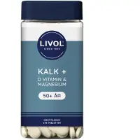 Livol Kalk + D-vitamin + Magnesium, 50 år 270 pieces