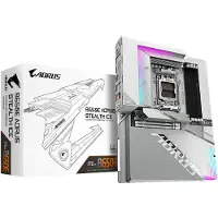 Gigabyte technology AORUS B650E STEALTH ICE - Hovedkort - ATX - Socket AM5 - AMD B650 Chipset - USB-C 3.2 Gen2, USB 3.2 Gen 2, USB 3.2 Gen 1, USB-C 3.2 Gen 2x2 - 2.5 Gigabit LAN, Wi-Fi 7, Bluetooth - innbygd grafikk (CP