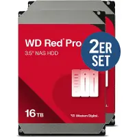 Western Digital WD Red Pro WD161KFGX - Harddisk - 16 TB - intern - 3.5 - SATA 6Gb/s - 7200 rpm - buffer: 512 MB