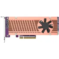 Qnap QM2-2P-384 - Lagringskontroller - PCIe 3.0 - lav profil - PCIe 3.0 x8