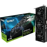 Palit Microsystems Palit GeForce RTX 5060 Ti Infinity 3 - Grafikkort - GeForce RTX 5060 Ti - 16 GB GDDR7 - PCI Express 5.0 - 3 x DisplayPort, HDMI - boks