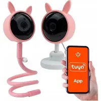 Marnys Nanny elektronisk kamera kanin rosa WiFi