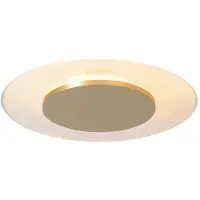 Steinhauer LED-taklampe Lido, gullfarget, Ø 36 cm
