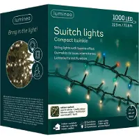 Lumineo Blinkende Led-krans 22.5 M