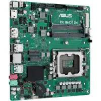 Asus Pro H610T D4-CSM - Hovedkort - Thin mini ITX - LGA1700-sokkel - H610 Chipset - USB 3.2 Gen 1, USB 3.2 Gen 2 - Gigabit LAN - innbygd grafikk (C...