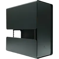 Azza Cast - Mid tower - ATX - ingen strømforsyning (ATX) - svart - USB/lyd