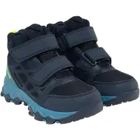 Viking Støvler - Track Mid WP - Navy/Denim - - 33 - Støvler