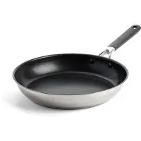 KitchenAid Classic Stainless Steel Openfrypan 30 Cm Stekepanne