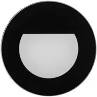 Brumberg Wall Kit68 lampe flat rund svart
