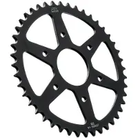 JT Sprockets 520 Blk Bakre Tannhjul
