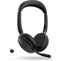 Jabra Evolve2 65 Flex UC Stereo med Link380c