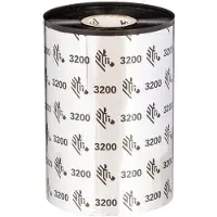 Zebra 3200 Wax/Resin - 84 mm x 74 m - skriveblekkbåndspåfyll (termooverføring) - for Zebra GX420, R2844 GK Series GK420 G-Series GC420 GX Series GX420, GX430 TLP 38XX