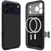 Spigen Ultra Hybrid "T" MagSafe-etui for iPhone 17 Pro - matt svart